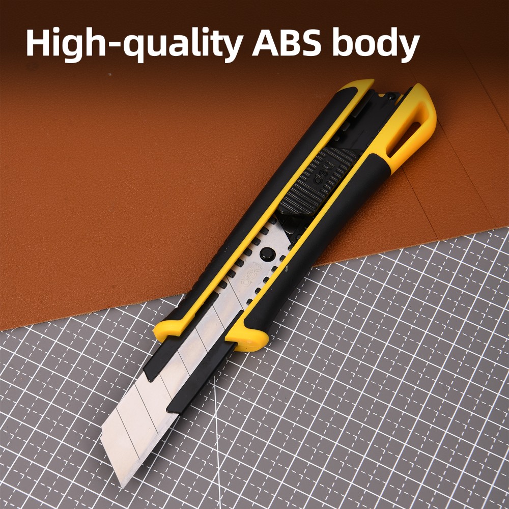 Нож строительный Deli YS EDL003H, 18 мм, универсальный