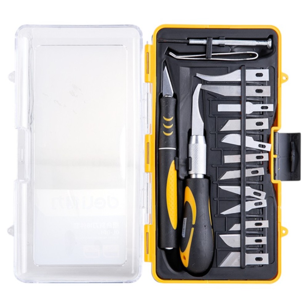 Набор многофункциональных ножей Deli YS DL-DP1, сменные насадки 16 шт.