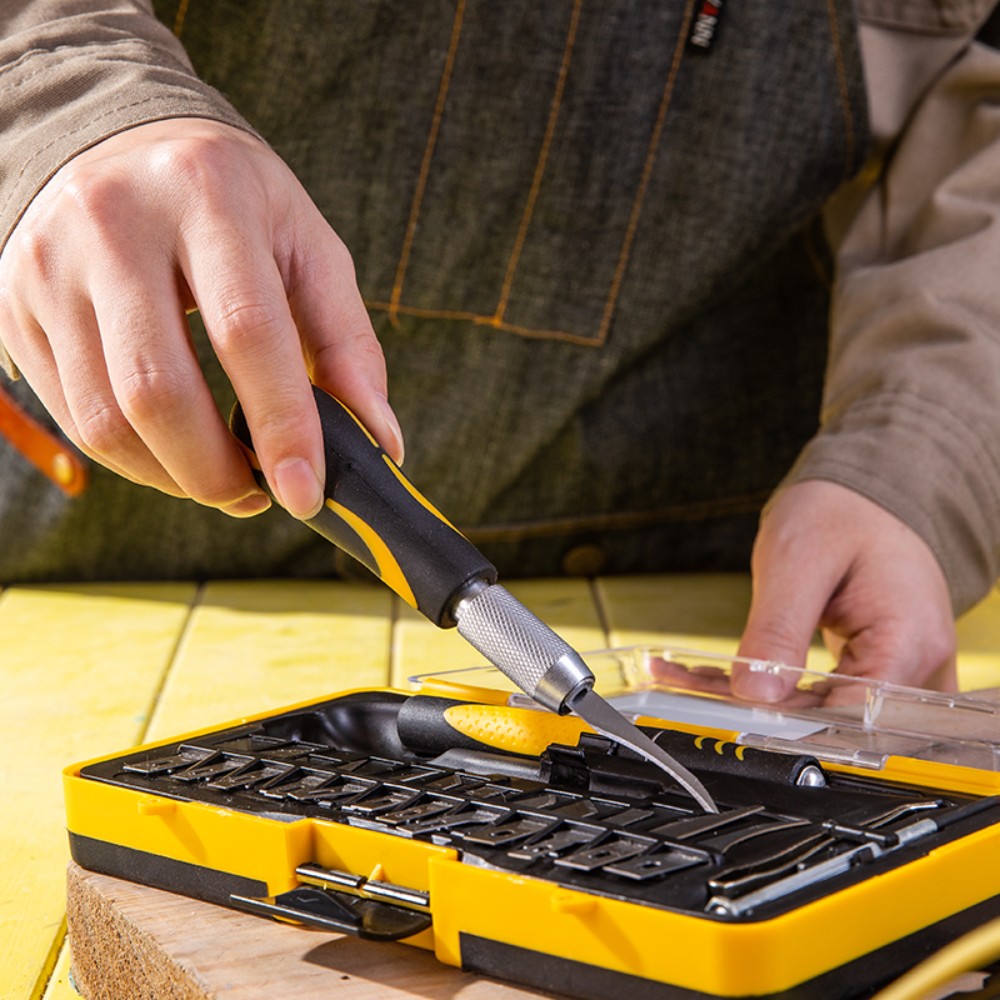 Набор многофункциональных ножей Deli YS DL-DP1, сменные насадки 16 шт.