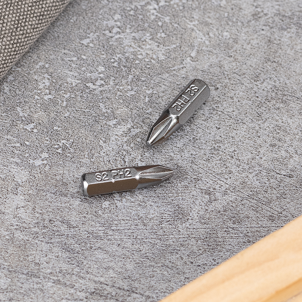 Бита Deli YS EDL251002, 2 шт., PH2 x 25 мм