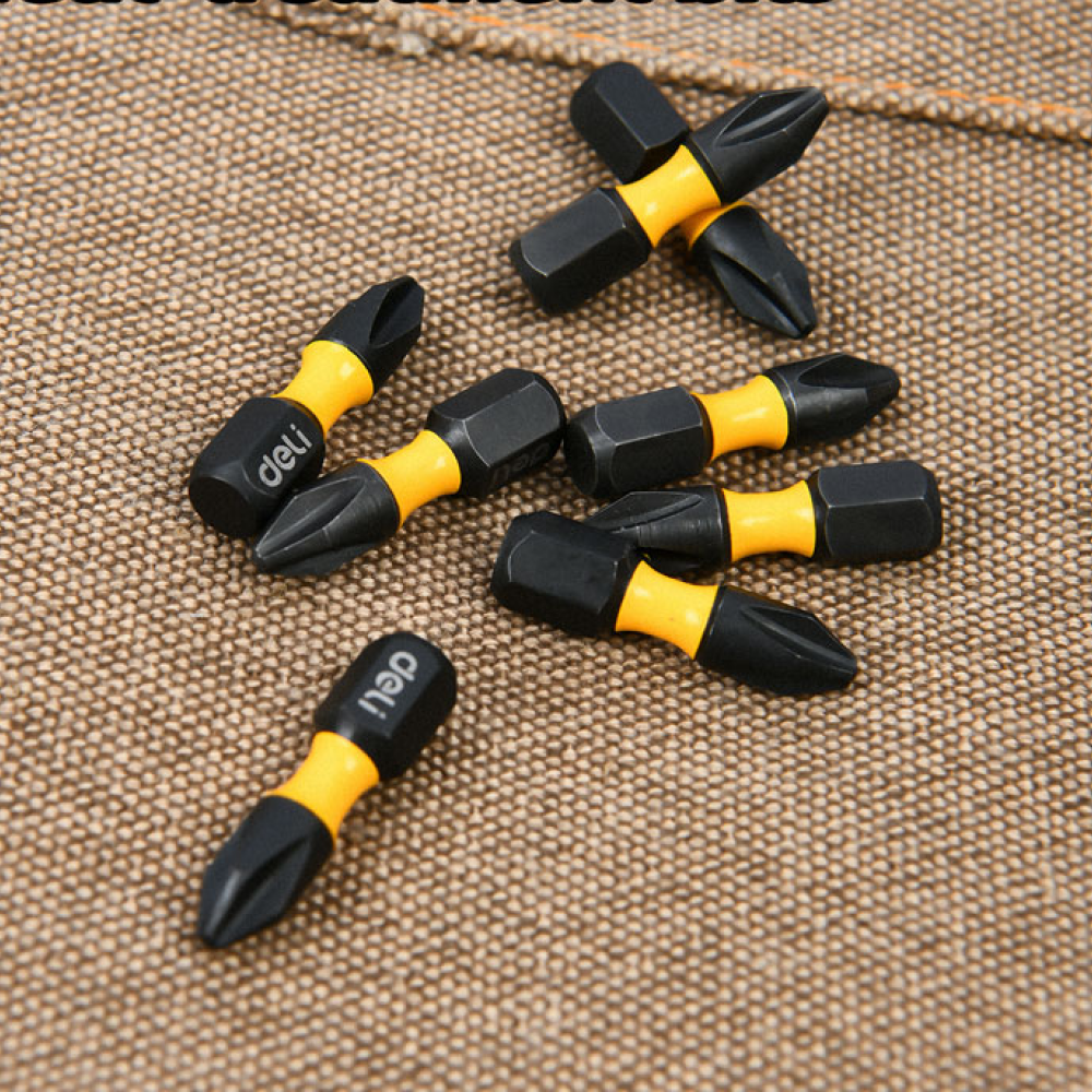 Бита Deli YS EDL251002Z, ударная, 2 шт., PH2 x 25 мм