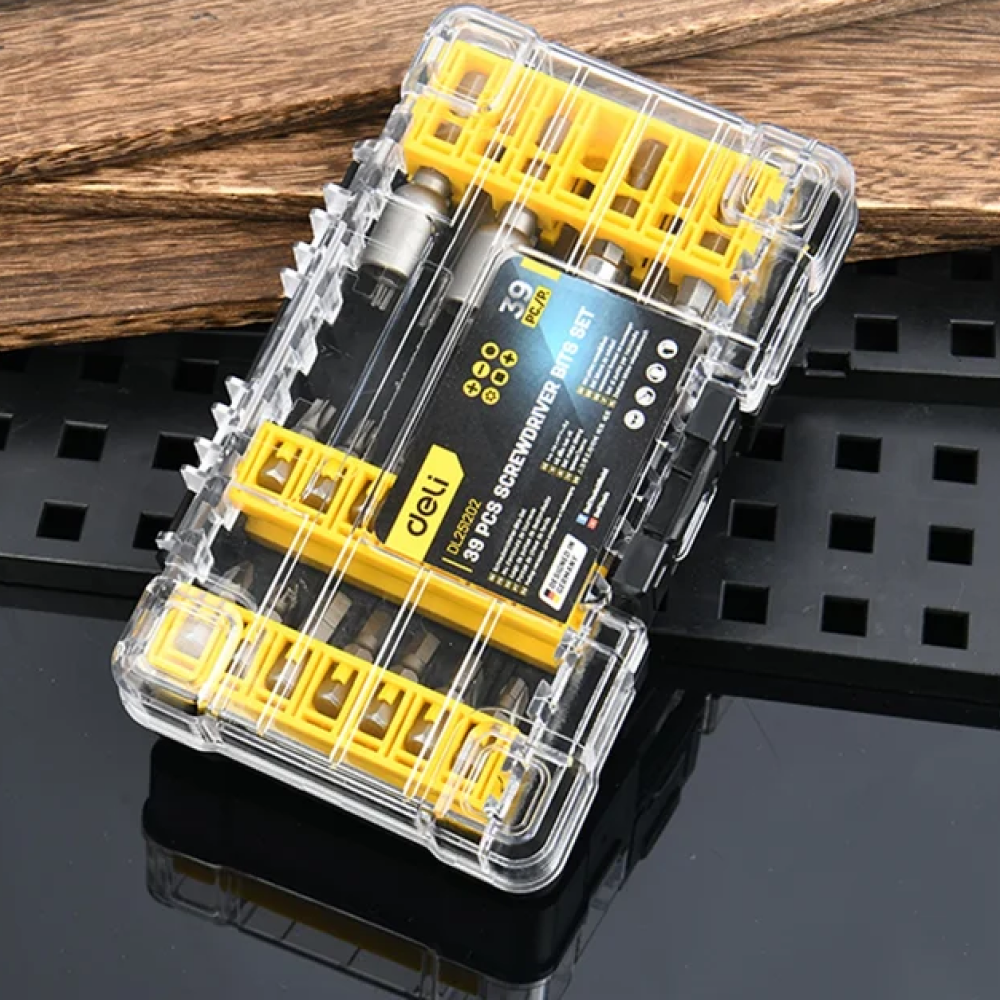 Набор бит Deli YS EDL251202, с держателем, 39 шт.