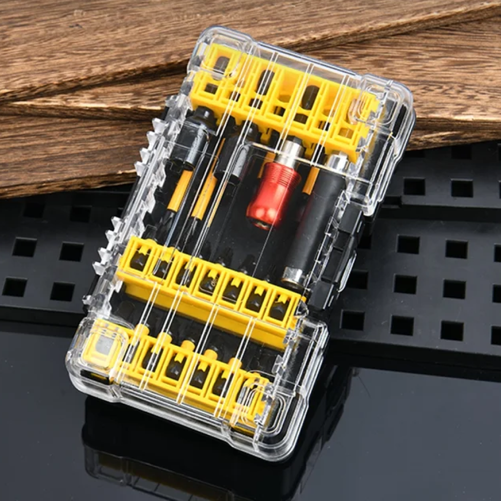 Набор ударных бит Deli YS EDL251203, с держателем, 39 шт.