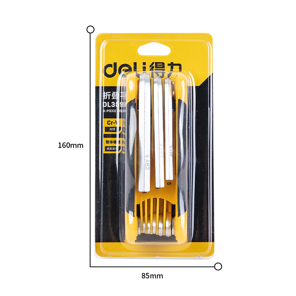 Набор ключей шестигранных Deli YS DL3598