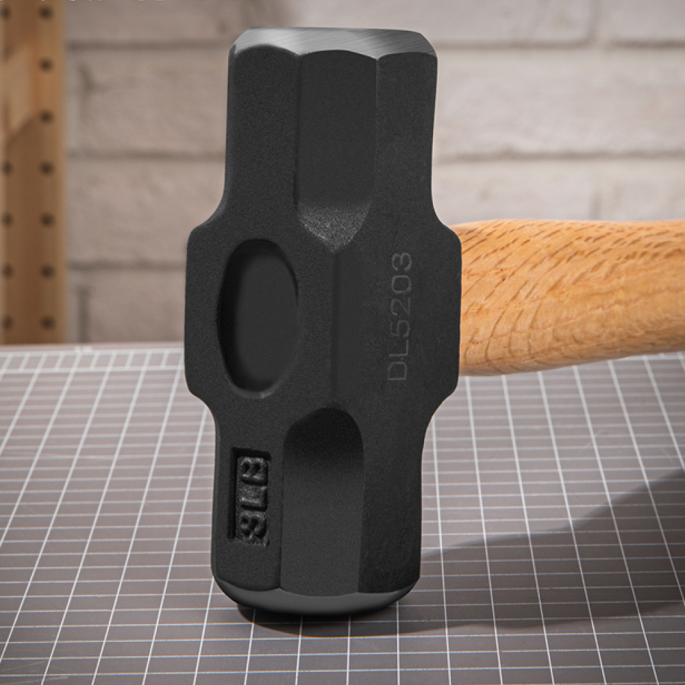 Кувалда Deli YS DL5203, 1.4 кг, деревянная рукоятка