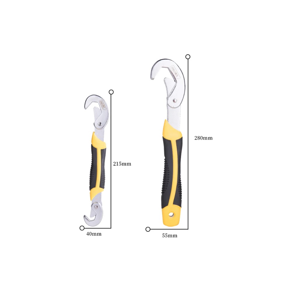 Набор универсальных самозажимных ключей Deli YS EDL932-2, 9-14 мм, 15-22мм, 23-32 мм