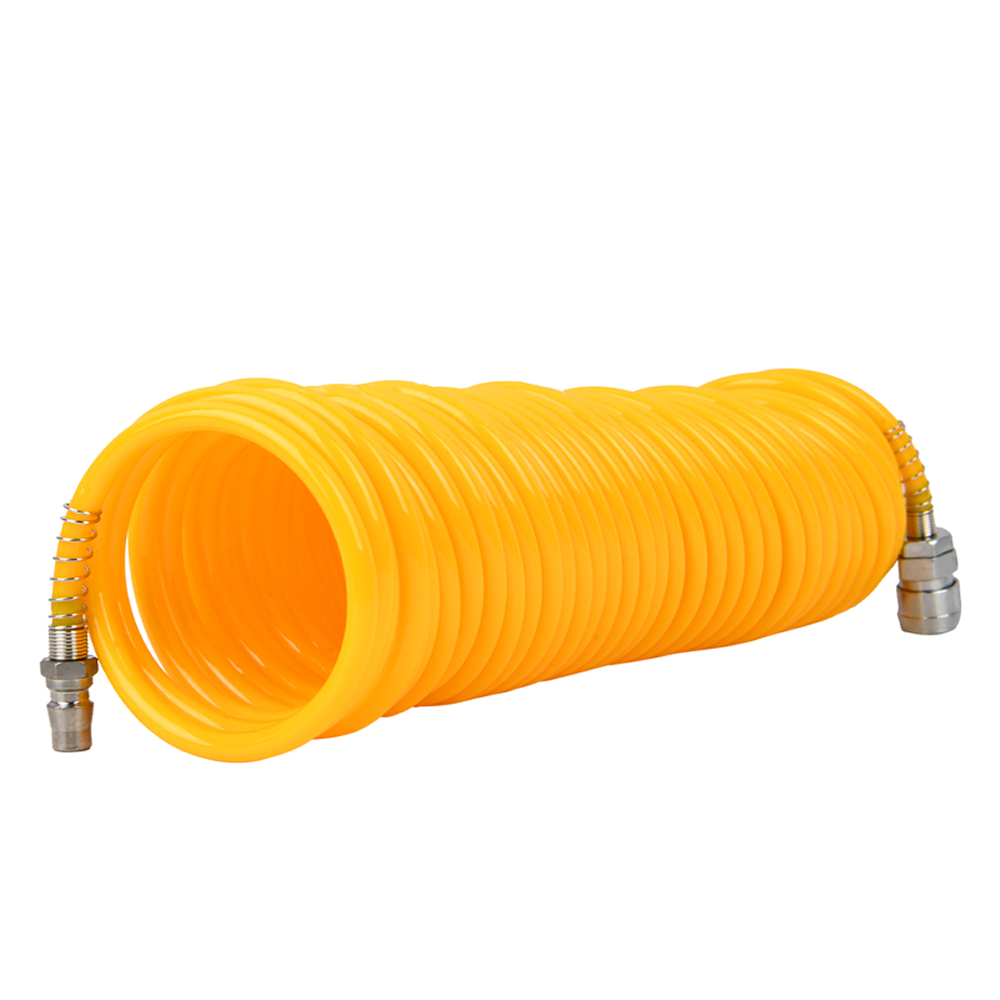 Шланг пневматический Deli YS EDL-PU10, 5/8 мм, 10 м, спиральный, полиуретановый