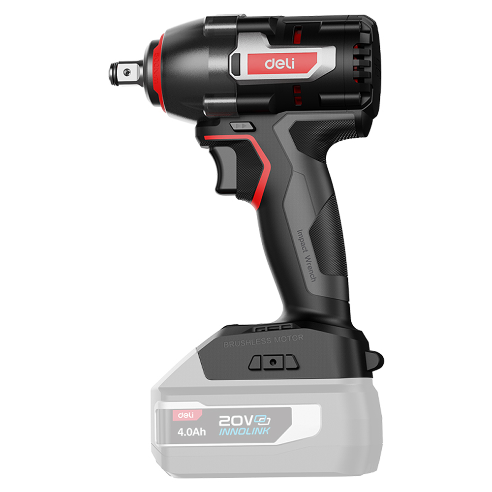 Аккумуляторный винтоверт Deli RS DE231Z, 20 В, 500 Нм, без АКБ и З/У, коробка