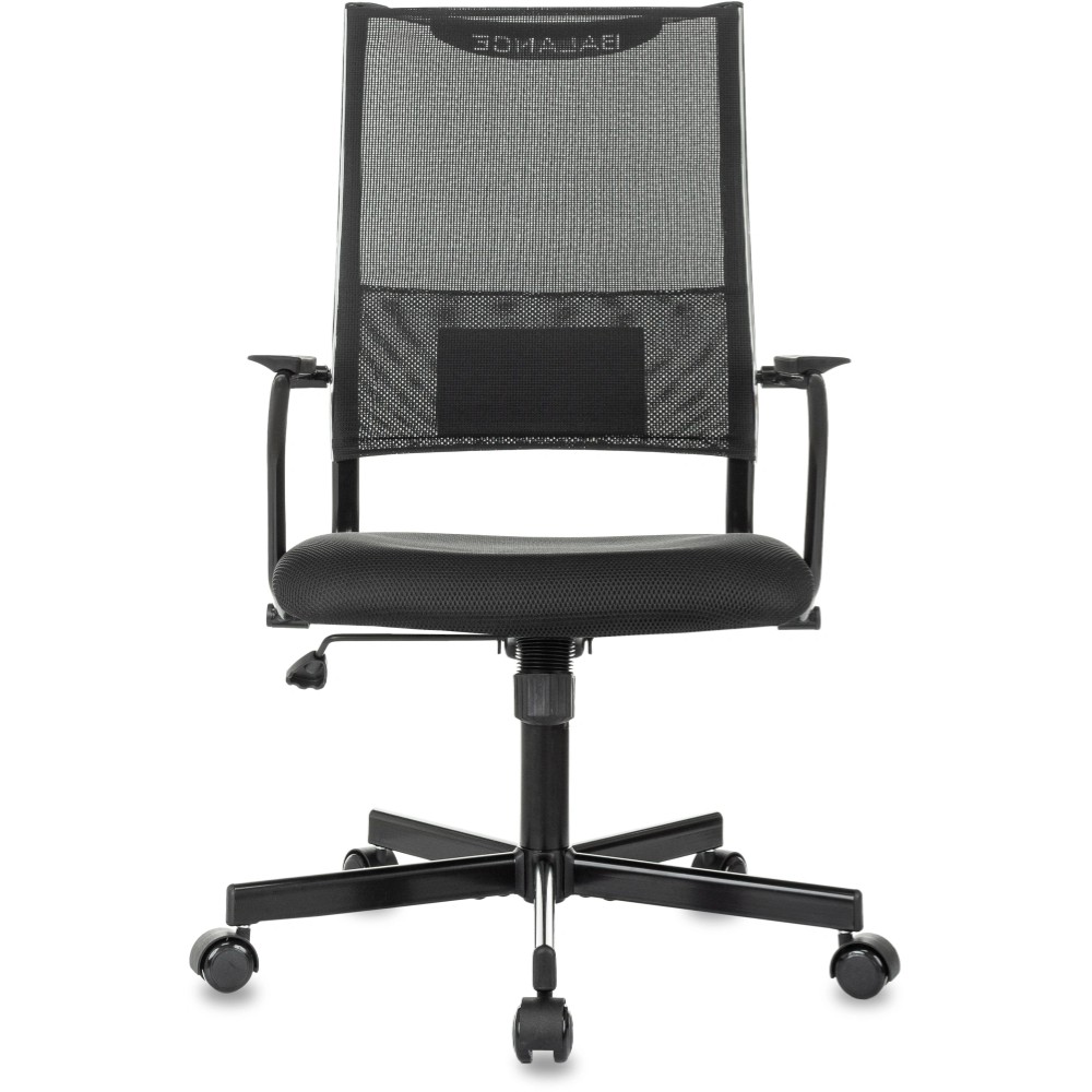 Компьютерное кресло Бюрократ CH Balance, сетка, ткань, черный, металл, черный