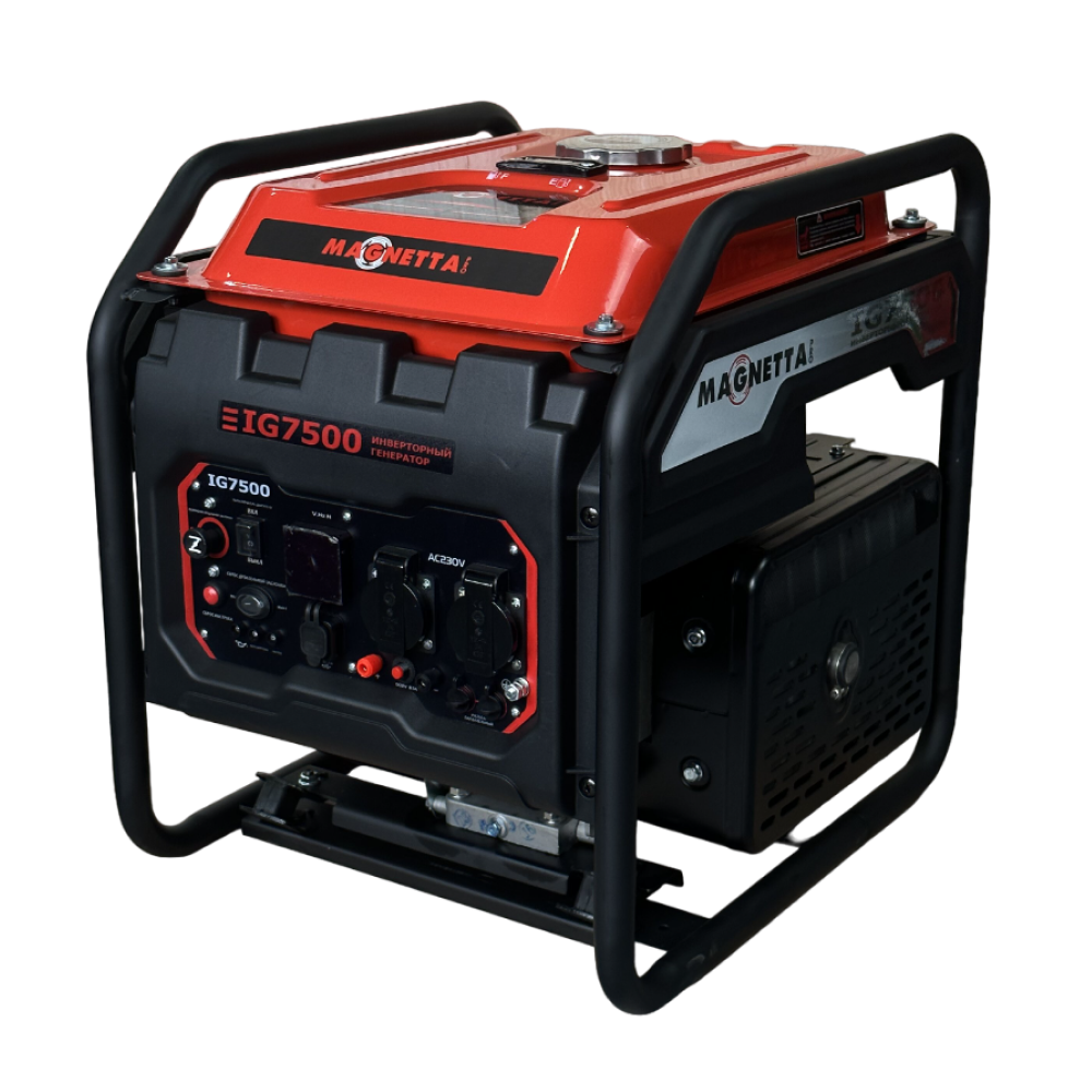 Генератор инверторный бензиновый Magnetta IG7500