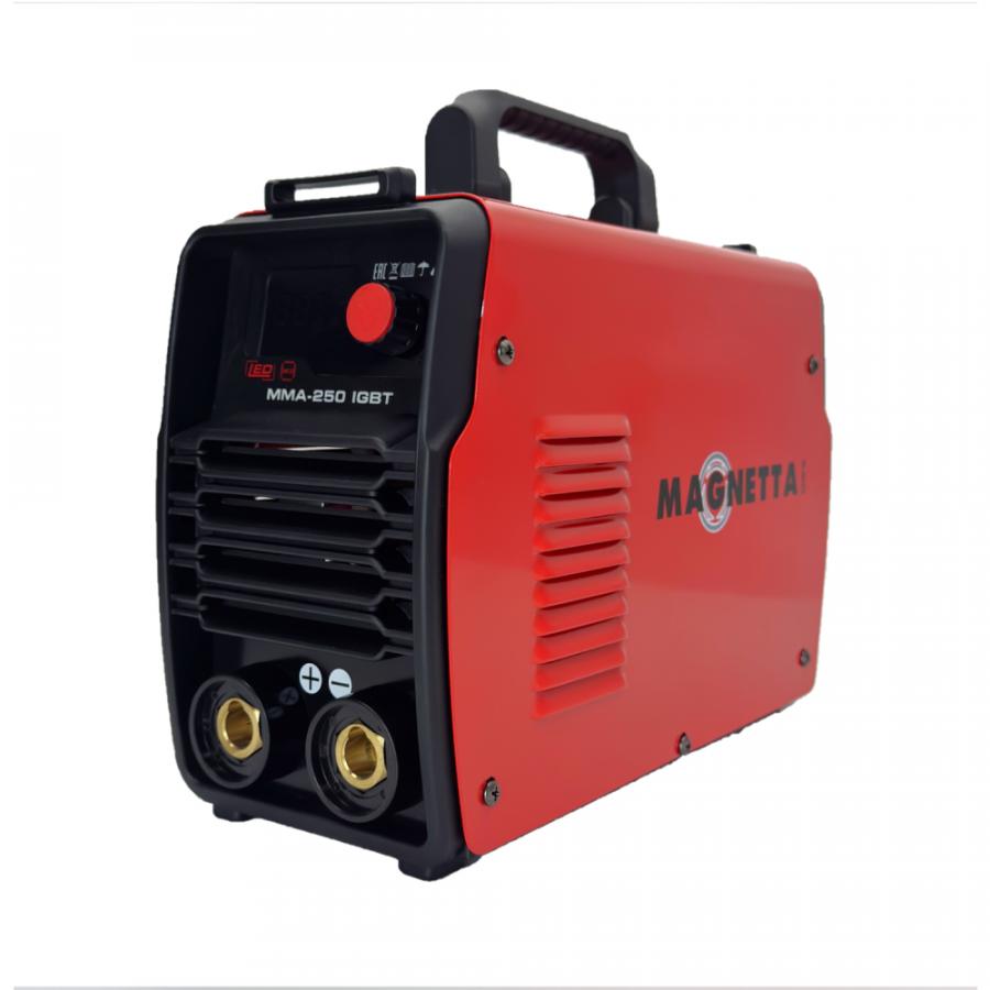 Аппарат сварочный инверторный Magnetta MMA-250 IGBT LED