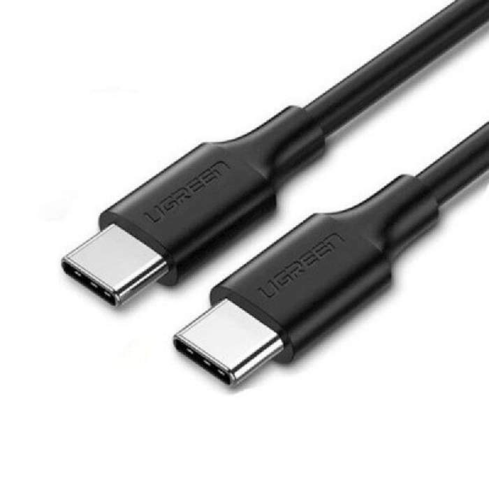 Кабель UGREEN US286-10306, Type-C 2.0 to Type C, 2 м, черный