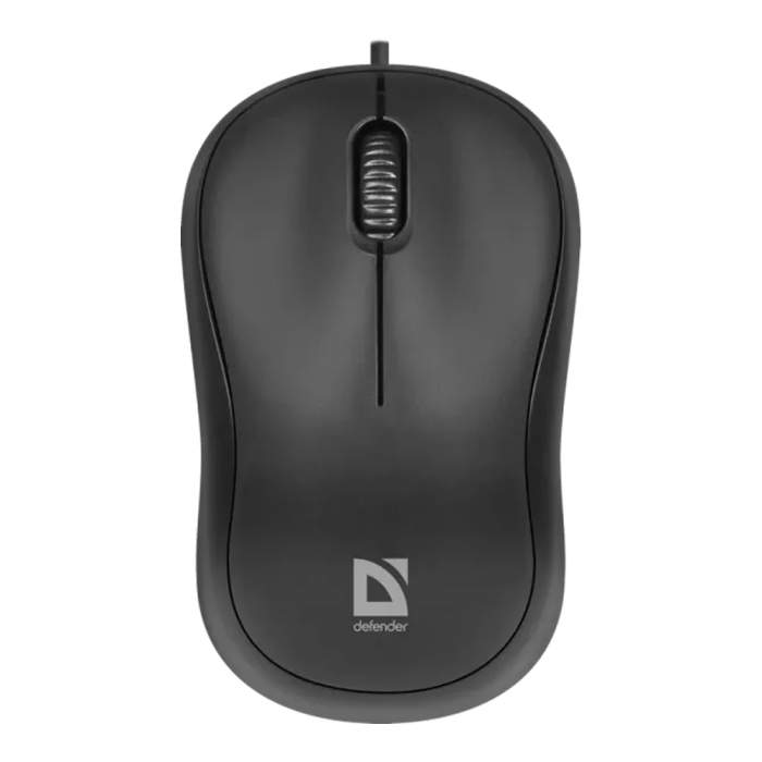 Мышь Defender Patch MS-759, проводная, 1000 dpi, черная