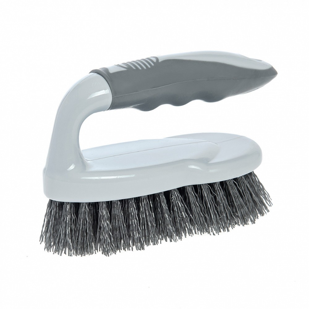 Щетка универсальная утюжок HQ Profiline, 15 см, жесткая, серый