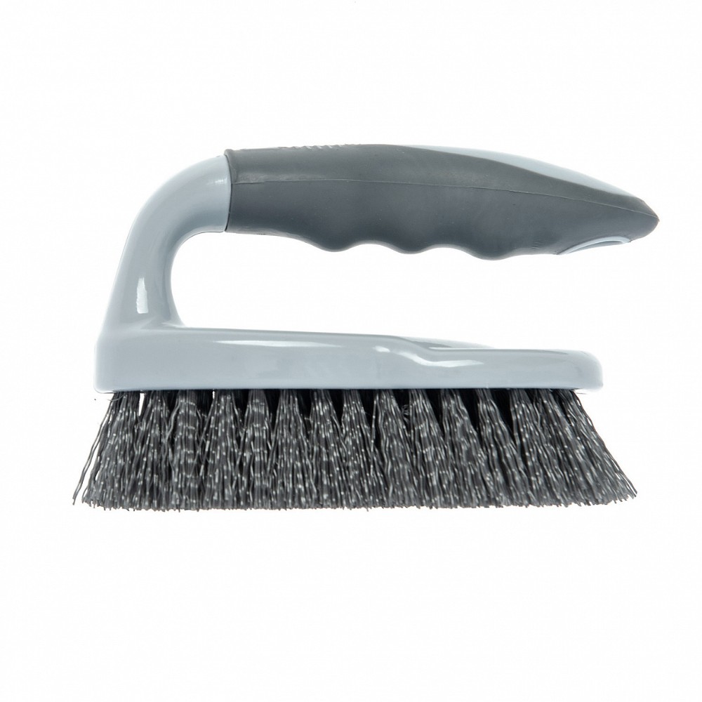 Щетка универсальная утюжок HQ Profiline, 15 см, жесткая, серый