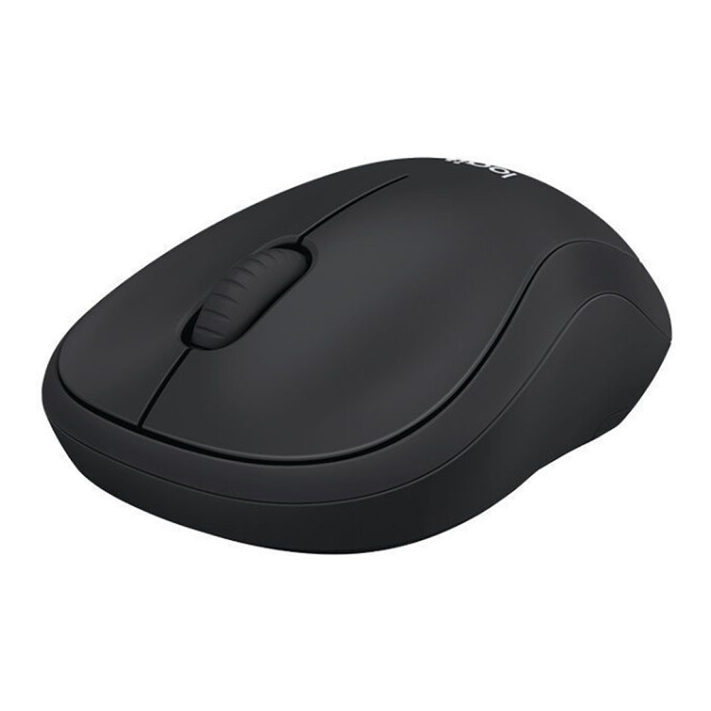 Мышь Logitech B220, беспроводная, USB, черный