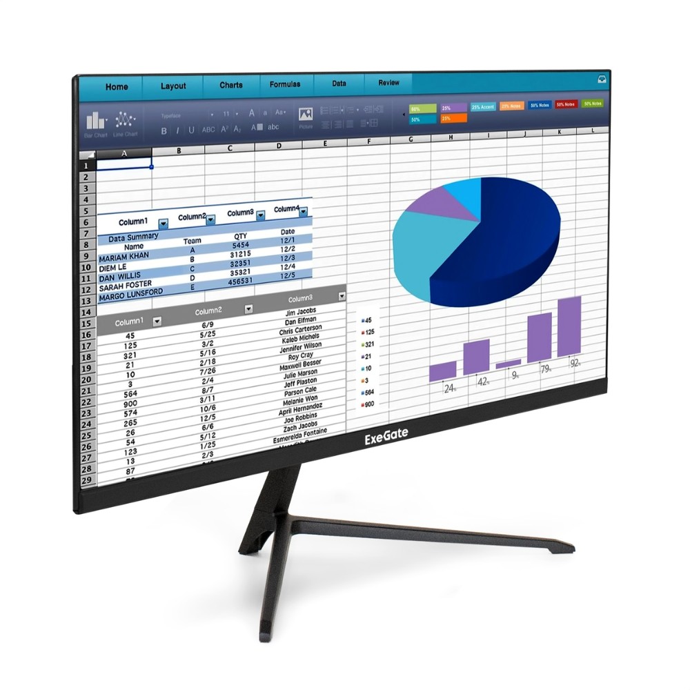 Монитор ExeGate ProSmart EV2207A, EX294343RUS, 21.5