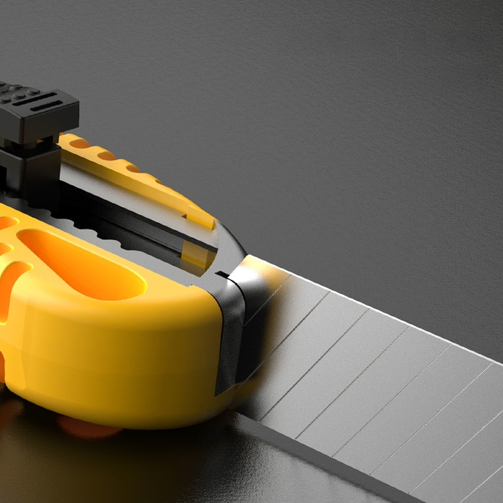 Нож строительный Deli YS EDL003B, 18 мм, универсальный, 24 шт./упак.