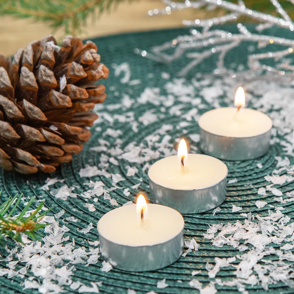 Свеча плавающая в гильзе, 100 шт/упак