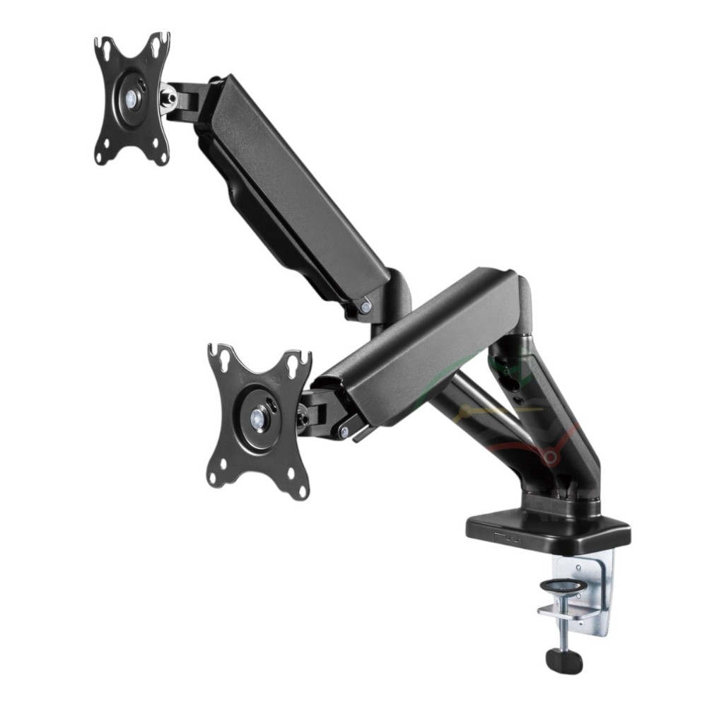 Крепление для 2-ух мониторов Power Black DBL, черный