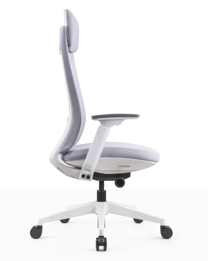 Кресло компьютерное SitZone E-VL002A-BS, сетка, ткань, пластик, серый