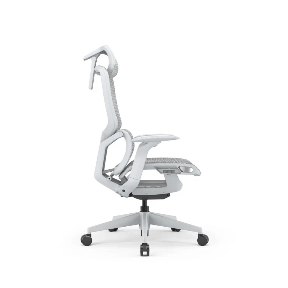 Кресло компьютерное SitZone E-JX-002А, сетка, пластик, белый