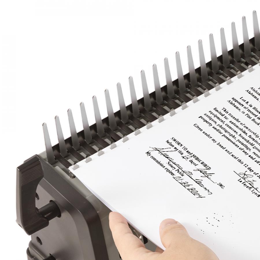 Перфобиндер Deli Plastic Binder 