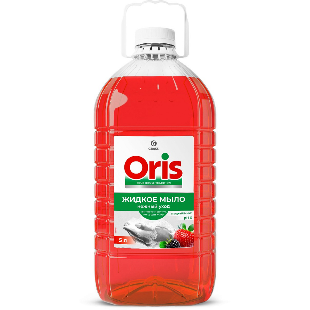 Мыло жидкое Oris, ягодный микс, 5 л