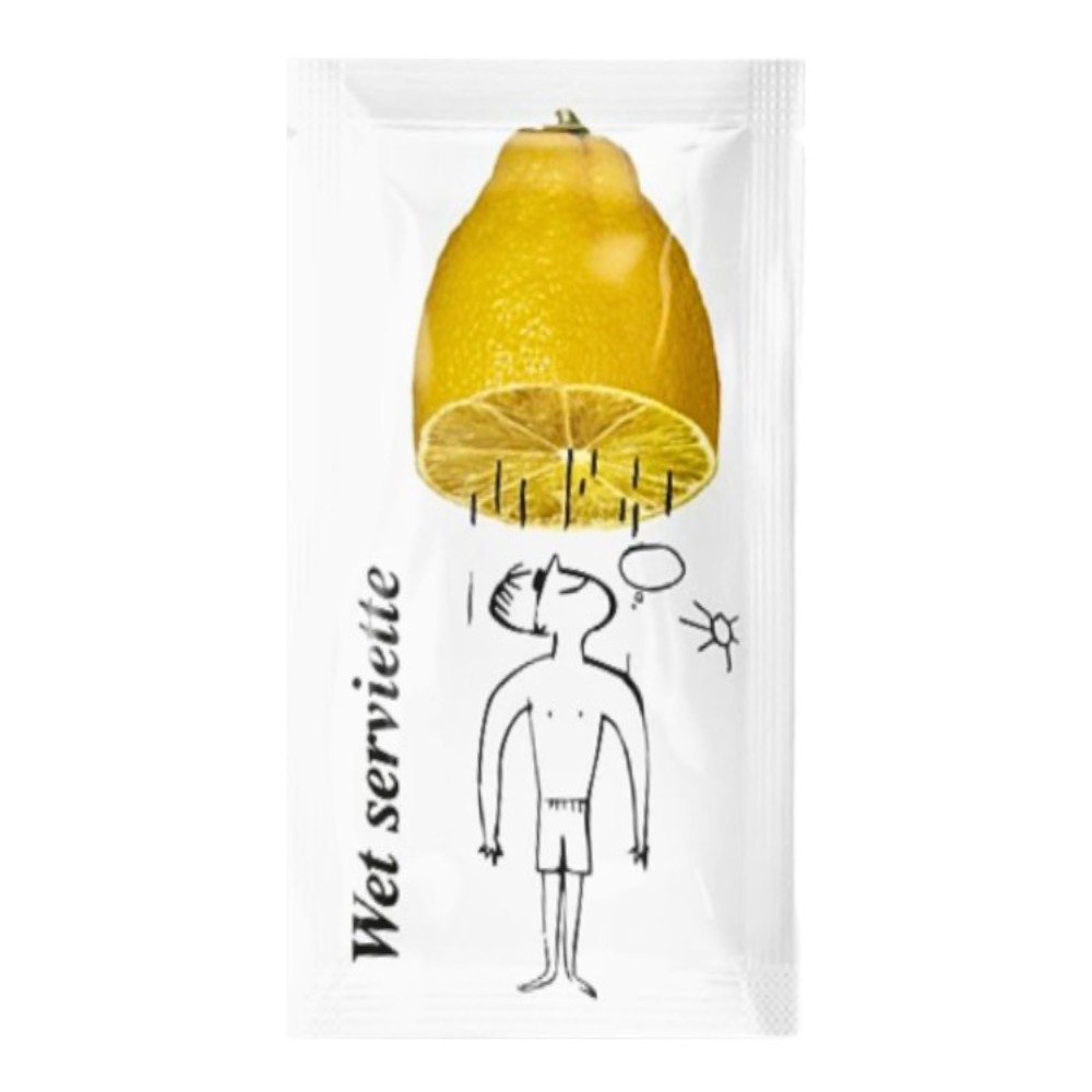 Салфетки влажные, саше, Нейтральная, 1 шт/упак