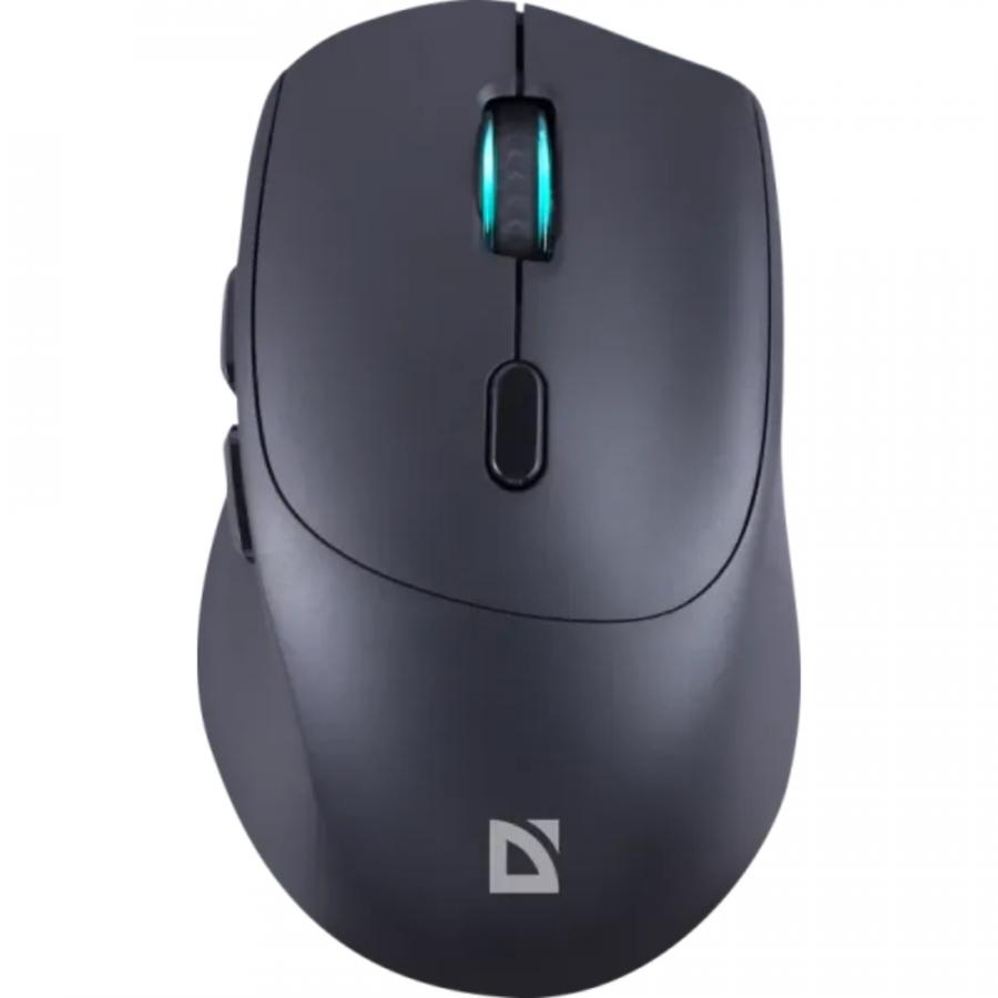 Мышь DEFENDER effect X MS-095, беспроводная, черный, 800-1600 dpi