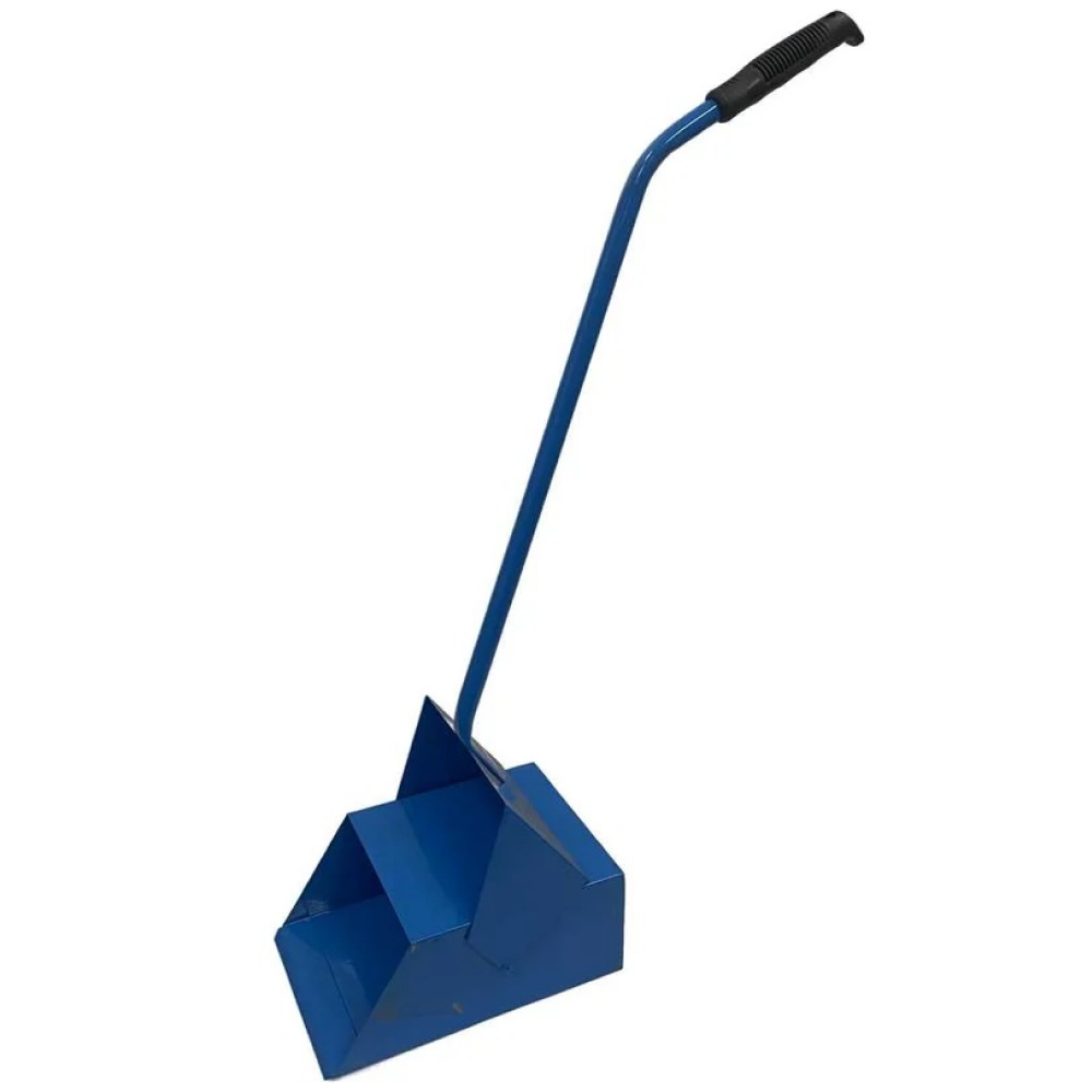 Совок-ловушка для мусора металлический с закрывающейся крышкой, 190х670х950 мм