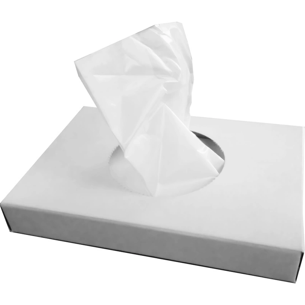 Пакеты полиэтиленовые гигиенические, белый, 30 шт/упак