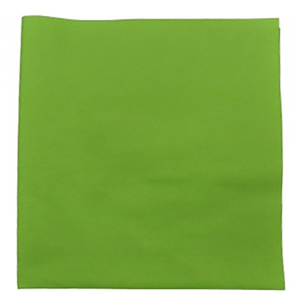 Салфетка из микроволокна нетканная, 60 г/м2, 35х40см, 100 шт/упак, зеленый