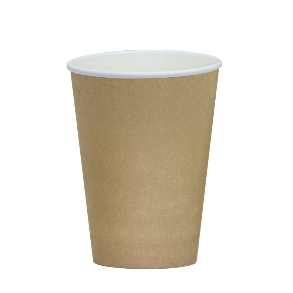 Стакан картонный 300 мл, 50 шт, крафт