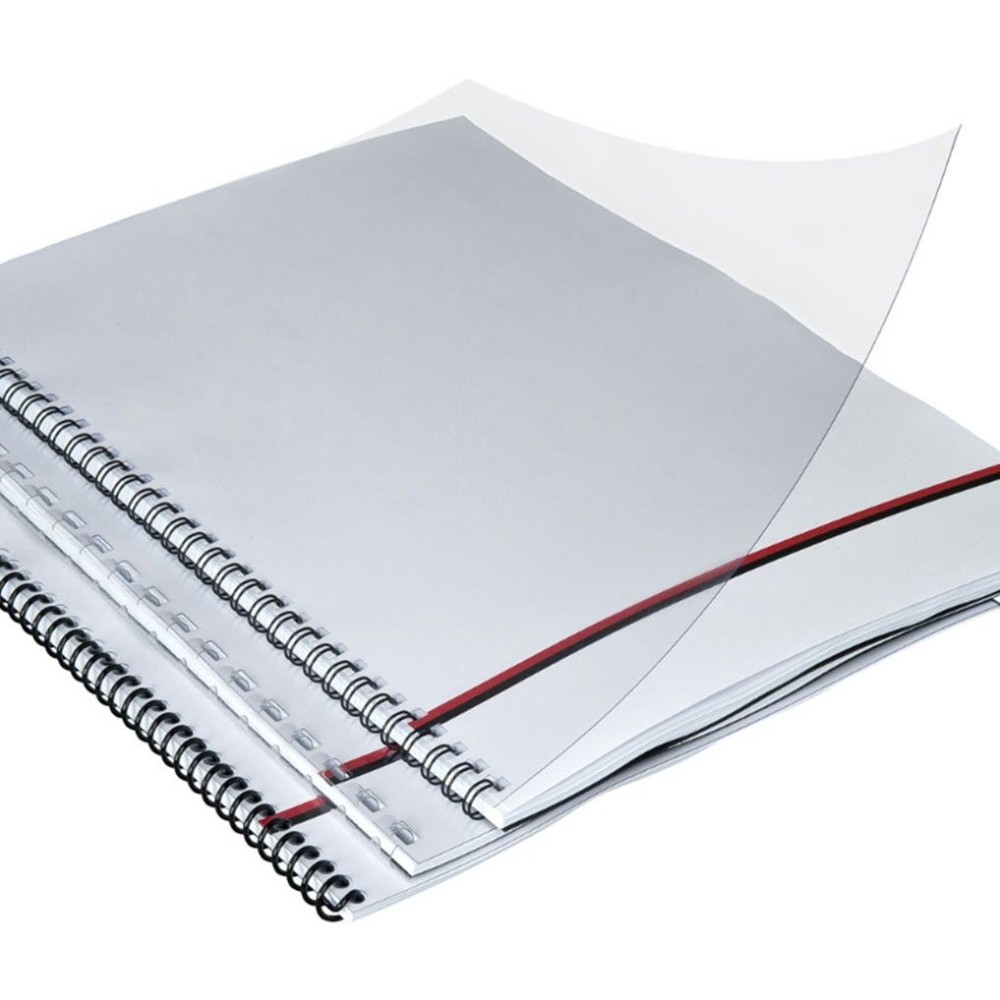 Обложка для переплета YesЛи, A3, пластик, 150 мкм, 100 шт, прозрачный