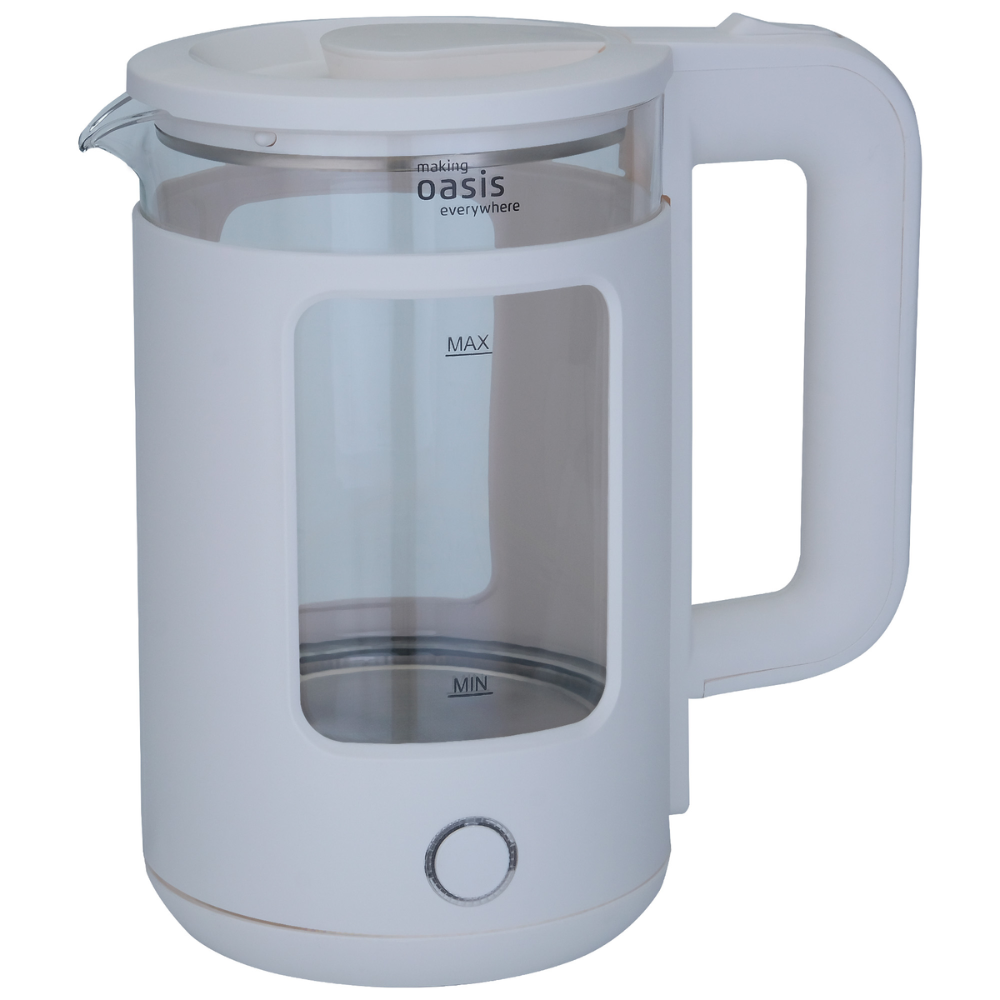 Электрочайник Oasis K-17GPW, белый
