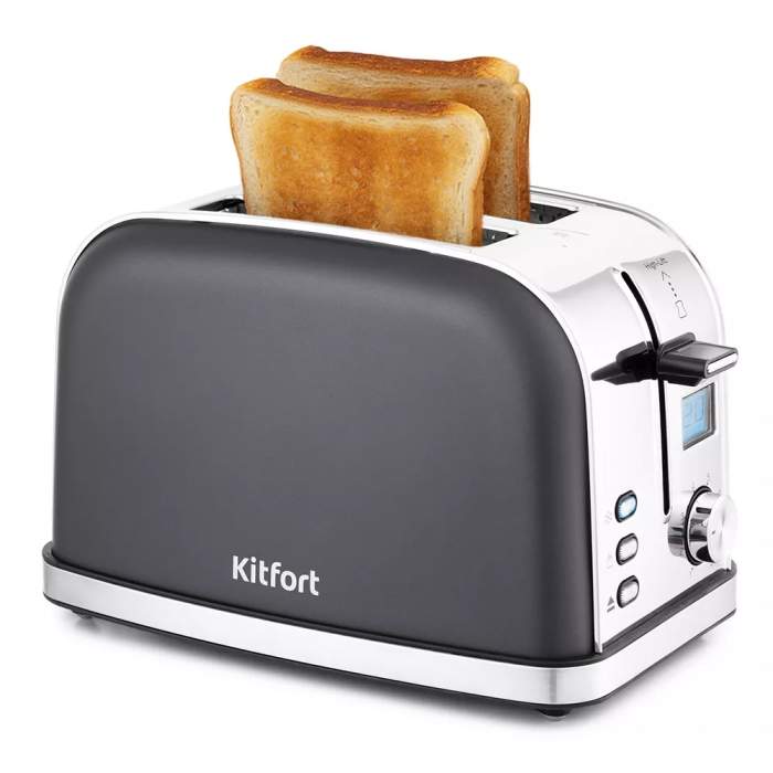 Тостер Kitfort KT-2036-5, черный