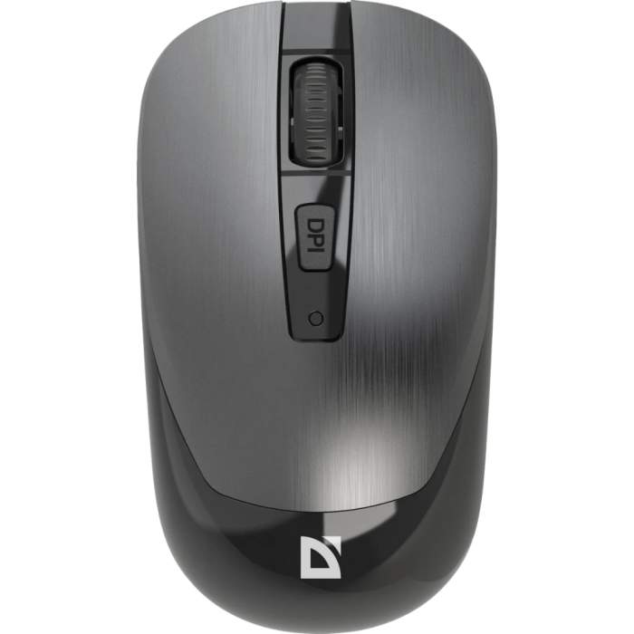 Мышь Defender Wave MM-995, беспроводная, серый