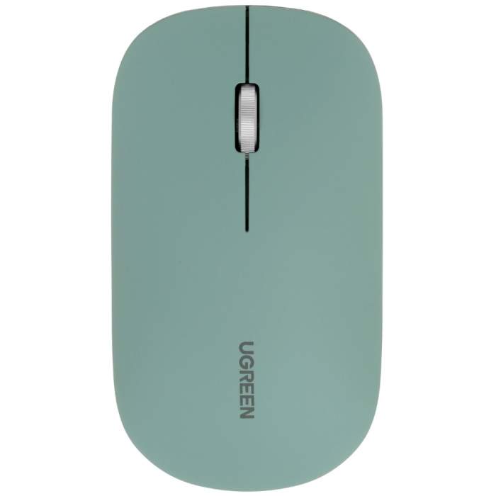 Мышь Ugreen MU001/90374, беспроводная, зеленый
