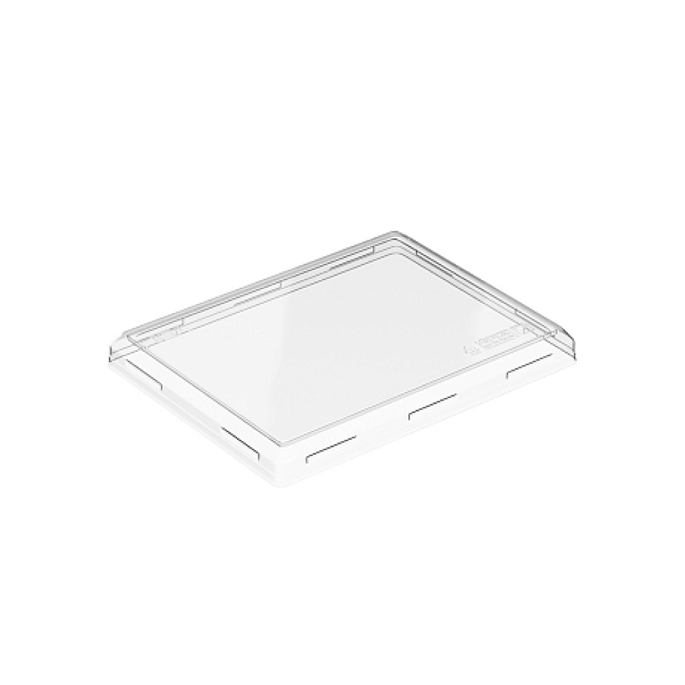 Крышка пластиковая для контейнера для салата, 500 мл, 160x120x0 мм, 50 шт/упак