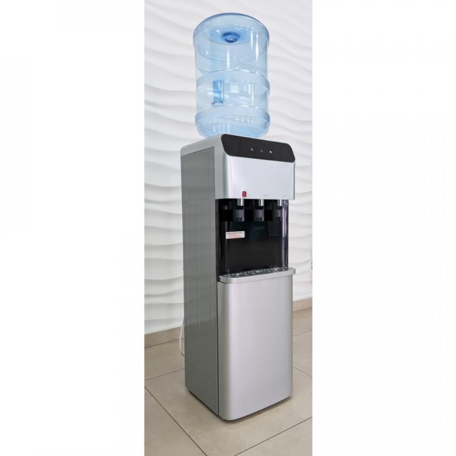 Кулер для воды Ecotronic V43-LE, черный, серебристый, 16 л