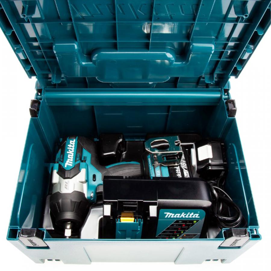 Аккумуляторный гайковерт MAKITA DTW1002RTJ, 18 В, 1050 Нм, 1/2