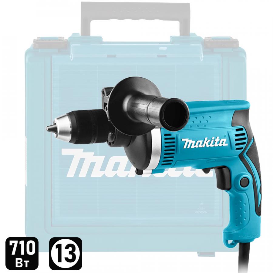 Дрель ударная MAKITA, 710 Вт, БЗП 1.5-13 мм