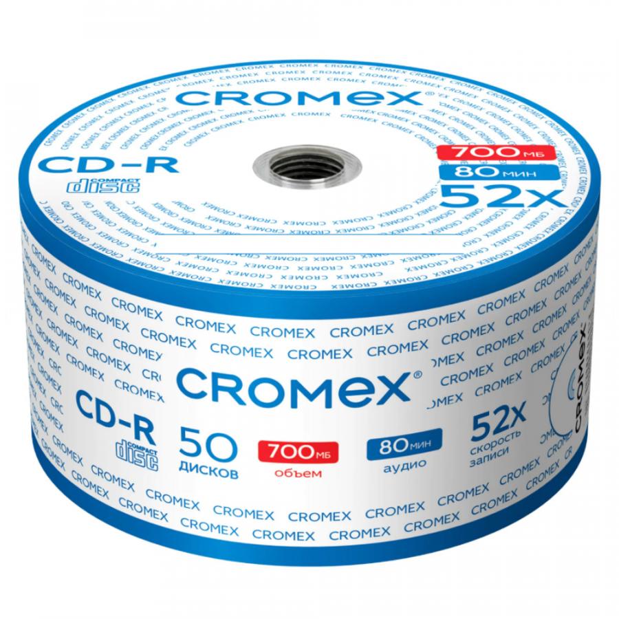 Диск CD-R Cromex, 700 Mb, Bulk, 50 шт