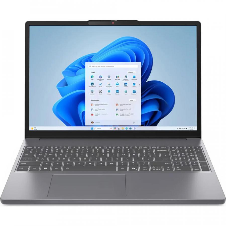 Ноутбук Lenovo IdeaPad Slim 3 (15IRH10), 512GB, DOS, luna grey