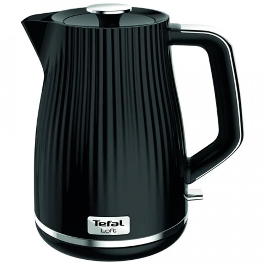 Электрочайник Tefal Loft KO250830, пластик, черный