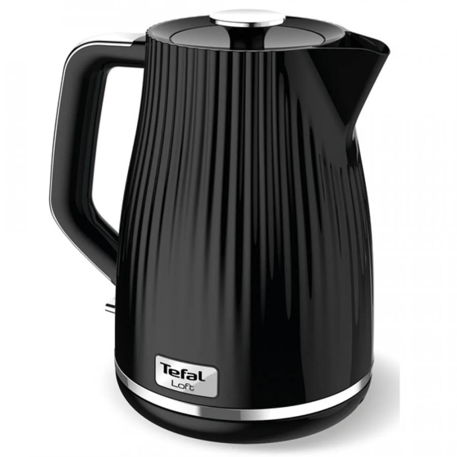 Электрочайник Tefal Loft KO250830, пластик, черный