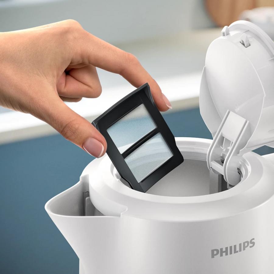 Электрочайник Philips HD9411/00, пластик, белый