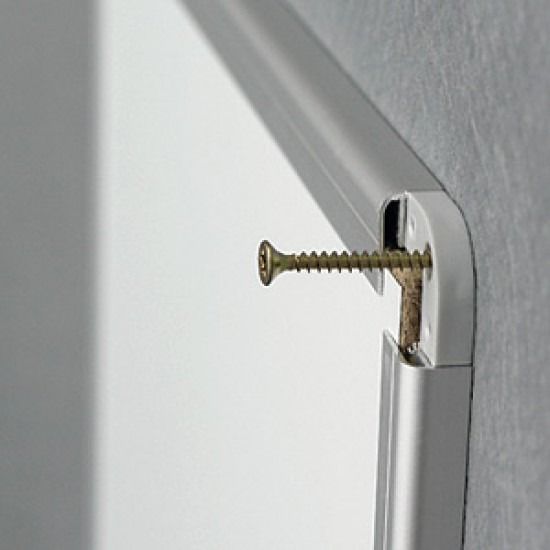 Магнитная доска с керамическим покрытием белая, 120x180 см