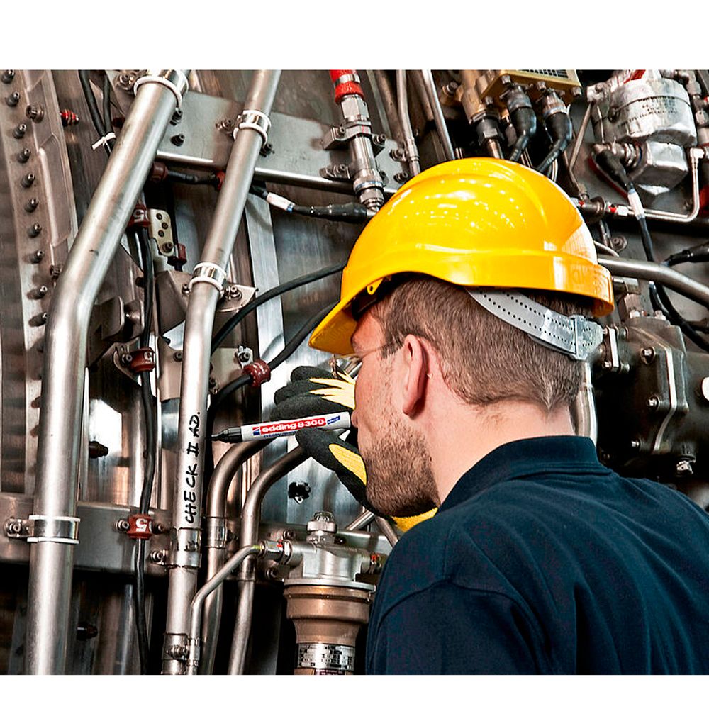 Маркер перманентный промышленный Edding 